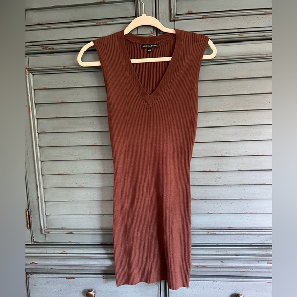 kendall and kylie brown dress & | Dresses | Kendall Kylie Knit Mini Size:10.0M/11.5W Casual oufit Saltwater Swirl Long Flowy